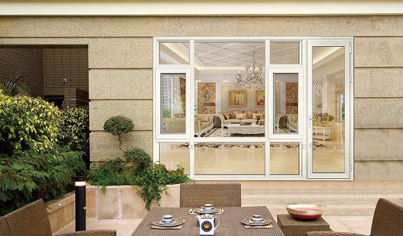 伊盾高效隔音門窗，達(dá)成你賺千萬的創(chuàng)業(yè)夢想！柏林時光平開窗-110mm 白橡木